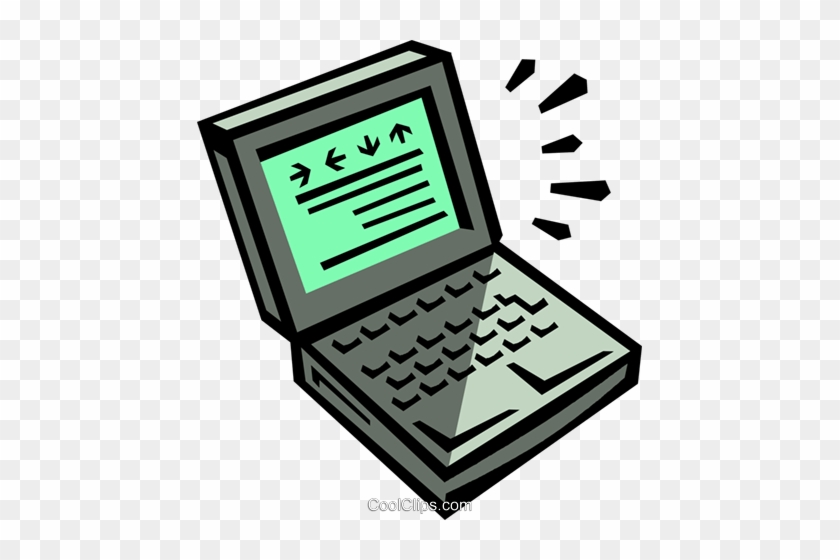 Laptop/notebook Computer Royalty Free Vector Clip Art - Laptop/notebook Computer Royalty Free Vector Clip Art #932718