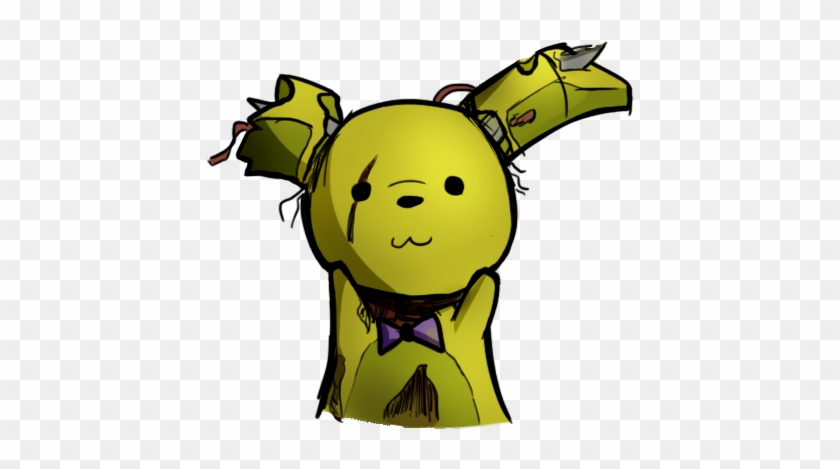 Chibi Springtrap By Cloudy-eevee - Rabbit #932796