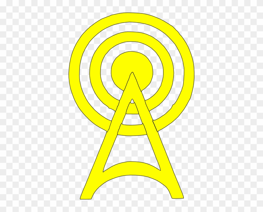 How To Set Use Yellow Radio Tower Icon Icon Png - Clip Art #932902