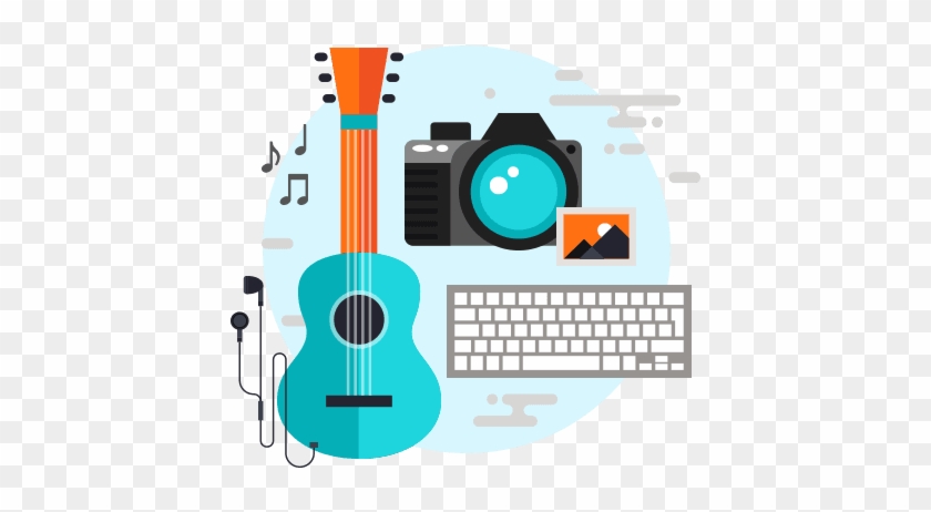 Guitar And Camera - Apple Keyboard With Numeric Keypad - Us English - Mb110ll/b #932907