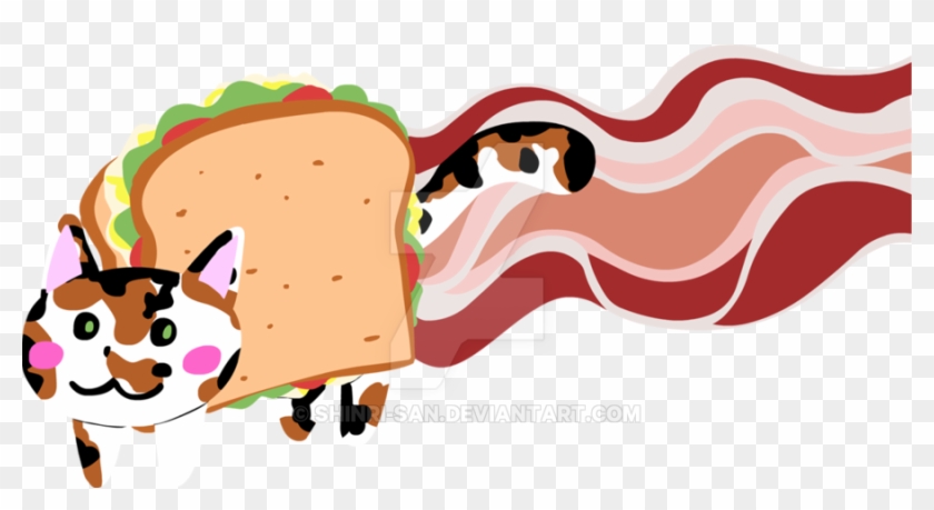 Eggwisch With Bacon Nyan Cat By Shinri-san - Bacon Nyan Cat #933171