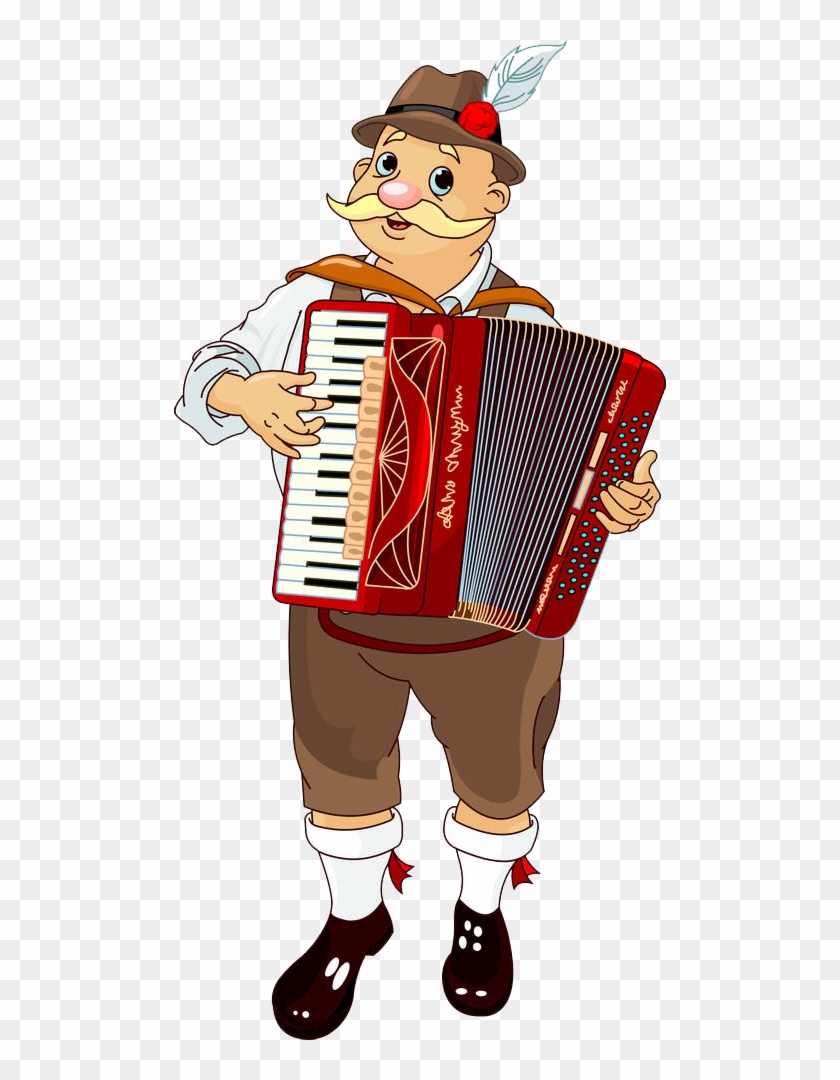 Oktoberfest Accordion Stock Photography Illustration - Oktoberfest Accordion Player #933316