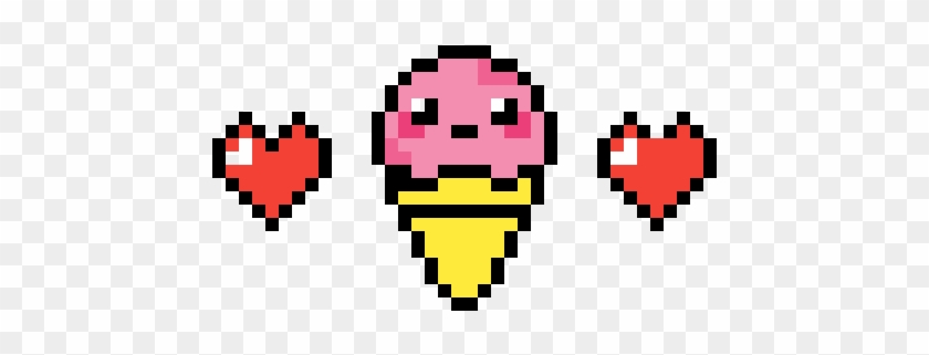 Pixel Art Ice Cream - Cartoon #933399