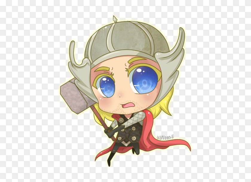 Thor Loki Drawing Chibi Art - Thor Cartoon Cute #933666