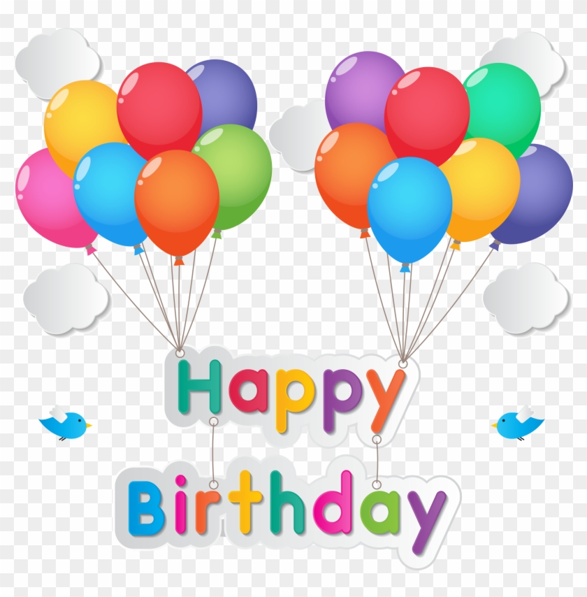 Birthday Cake Happy Birthday To You Wallpaper - Feliz Cumpleaños Globos #933916