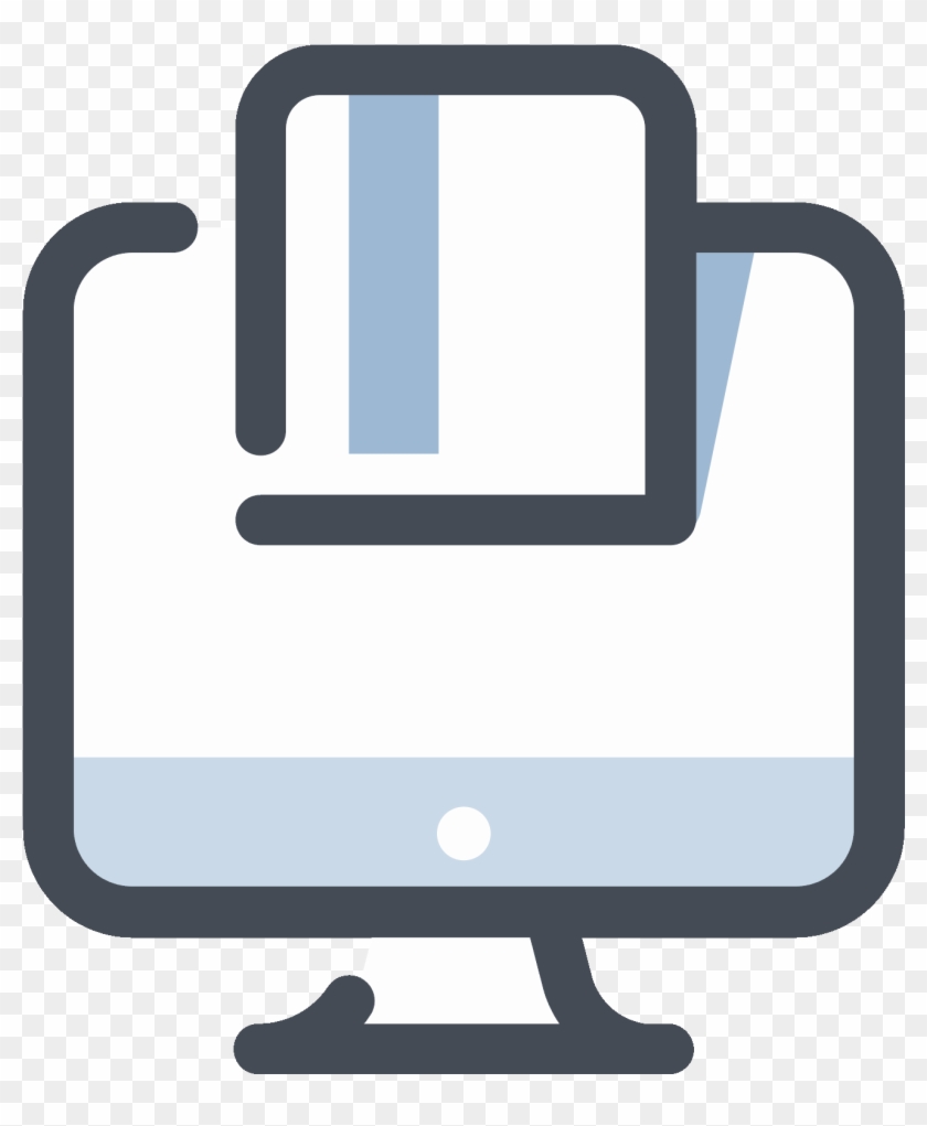 Online Payment With A Credit Card Icon - Online Shop Icon Png #934125