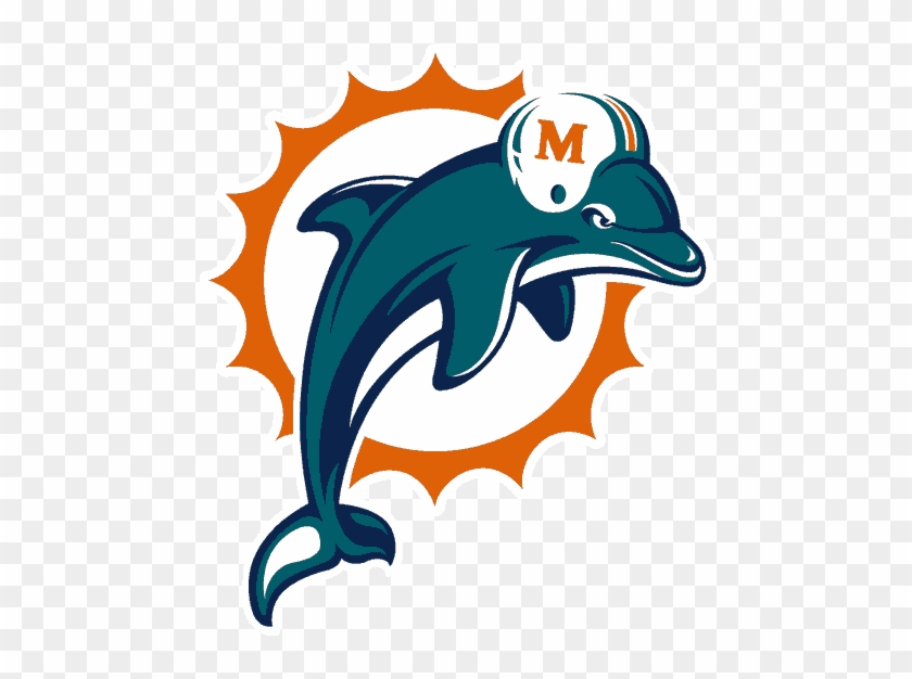 American Football Teams And Logos Images Gallery - Miami Dolphins Old Logo #934400