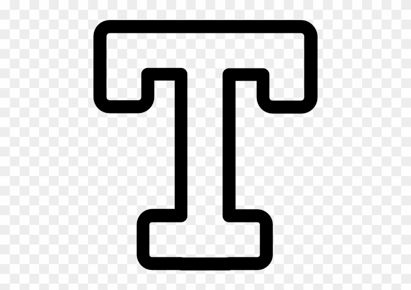 Capital Letter T Free Icon - Imagenes De La Letra T #934421