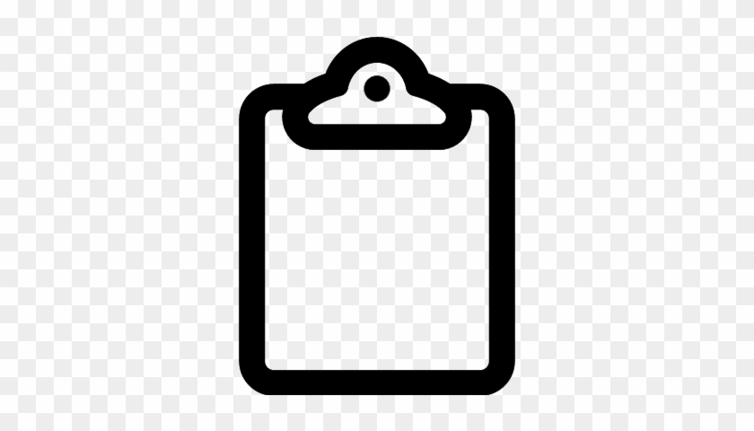 Clipboard Outline Vector - Dos And Don Ts #934779