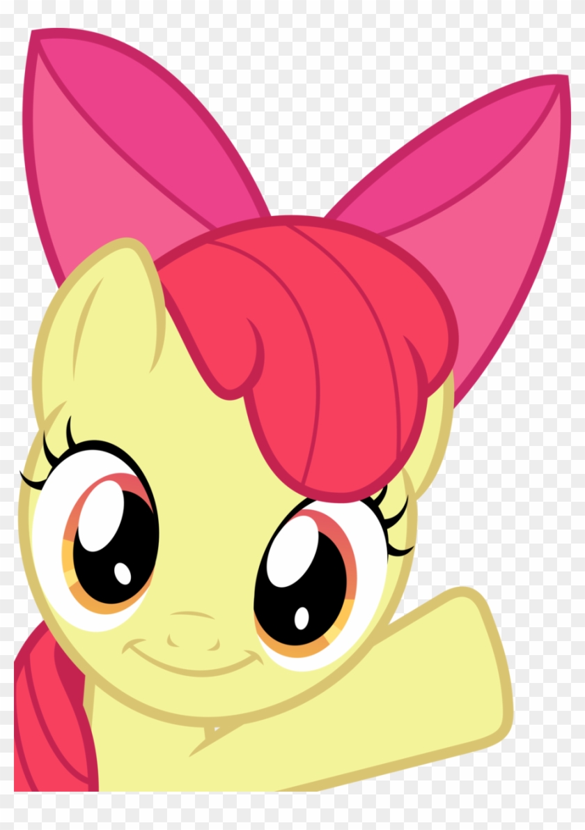 Oh Hai By Uxyd On Deviantart - Mlp Apple Bloom Cute #934838