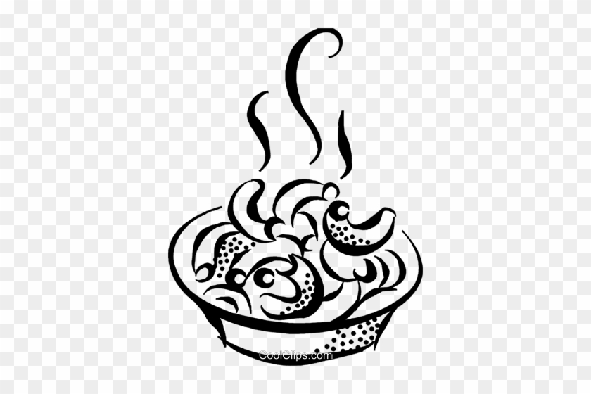 Pasta Royalty Free Vector Clip Art Illustration - Pasta Royalty Free Vector Clip Art Illustration #934981