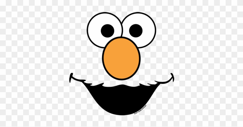 Best Photos Of Elmo Eyes And Nose Template Sesame Street - Elmo Face Cut Out #935009