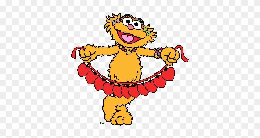 Clip Art Sesame Street - Zoe Sesame Street Cartoon #935015