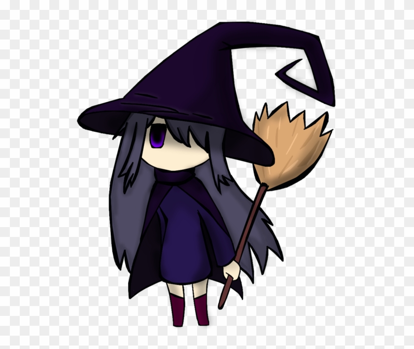 Witch Chibi By Roodoki - Cartoon #935021