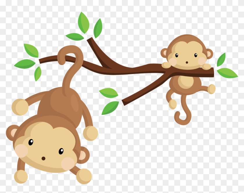 Monkey Euclidean Vector Royalty-free Clip Art - Vector Cartoon Monkeyng #935621