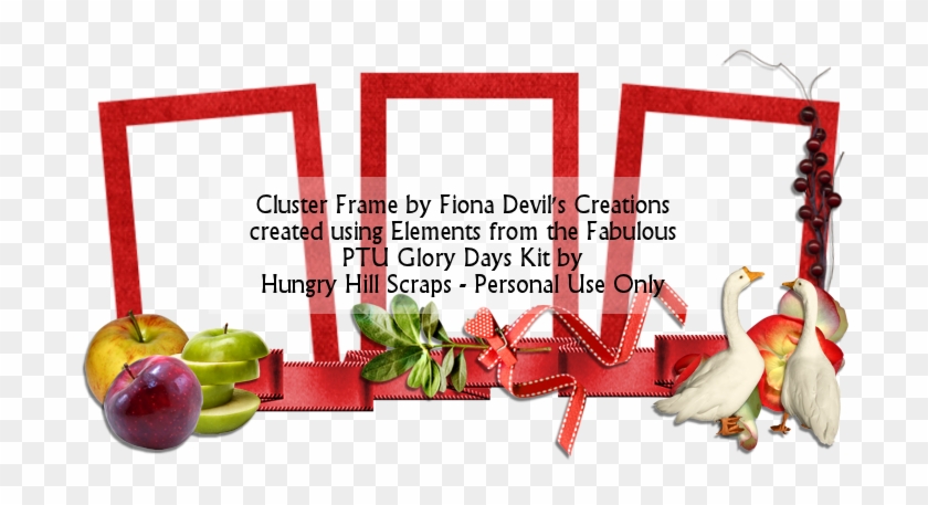 New Cluster Frames Made Using The Glory Days Scrap - Mcintosh #935841
