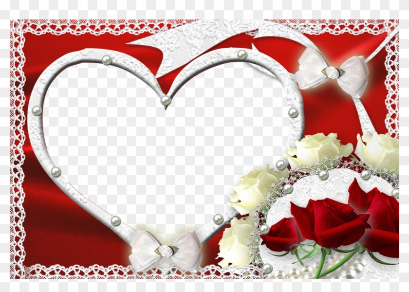 Heart Frame Dynamic Brushes Photoshop Brushes Source - Love Frames Design Png #936345