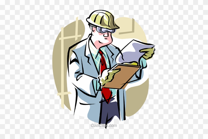 Foreman Royalty Free Vector Clip Art Illustration - Rspp #936364