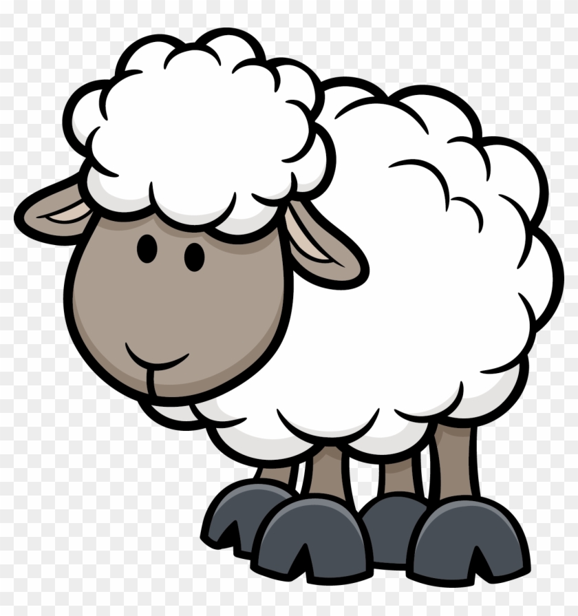 Sheep Cartoon Illustration - Animal Clipart #936491