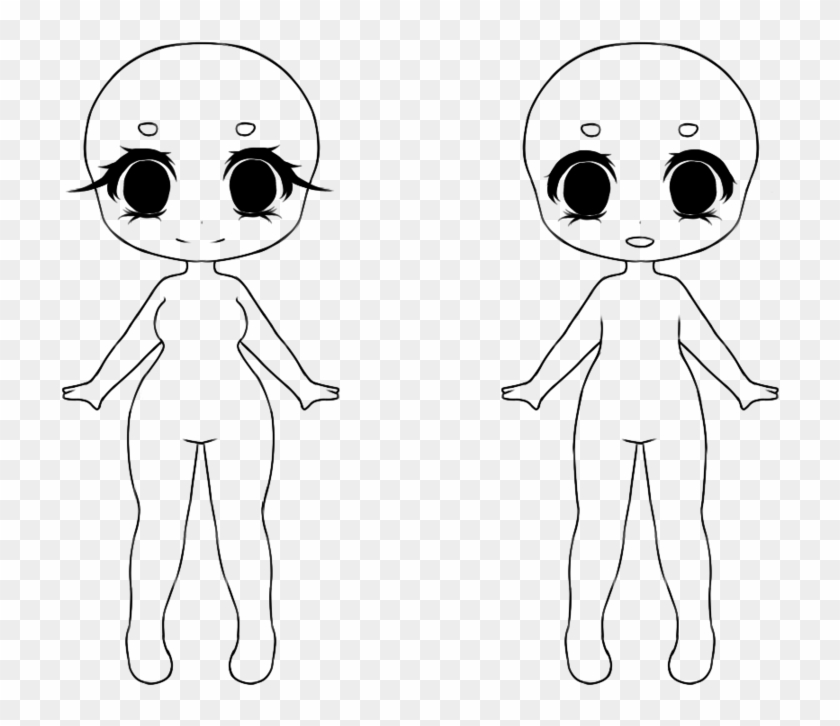 [free To Use] Chibi Base By Lukasketch - Chibi Base #936638