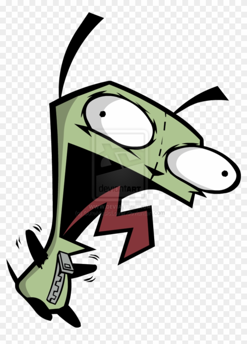 Dogsuit Gir Yay By Cutemusiclover-d4l2khi - Crazy Gir Invader Zim #937107