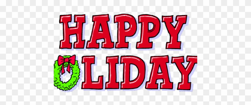 Happy Holidays Clipart - Happy Holidays #937581