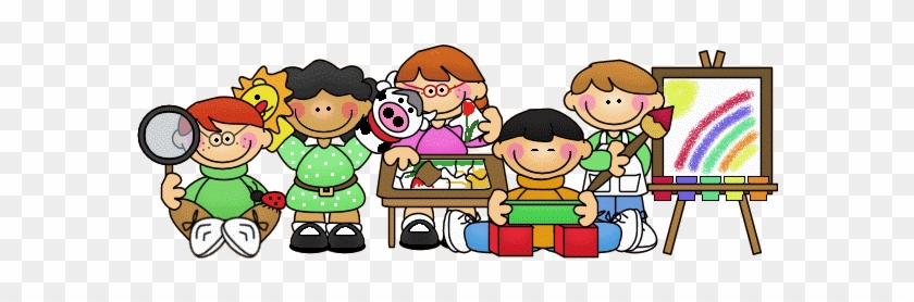 A Day In Reception Class - Children Learning Clip Art #937793