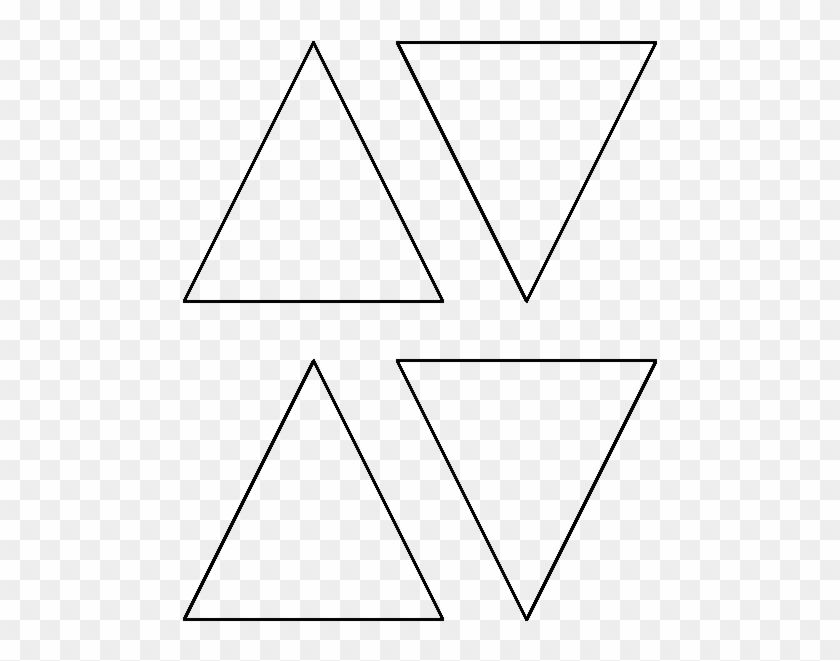 4 Inch Triangle Pattern - Triangle #938194