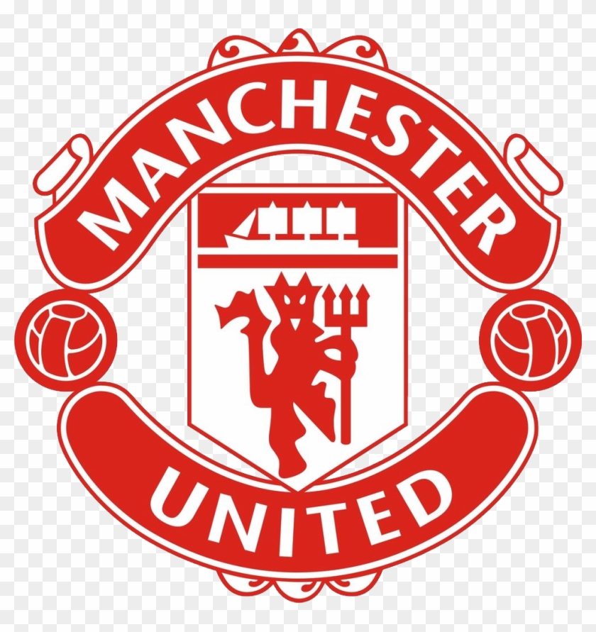 Manchester United Logo Clipart Logo - Manchester United White Png #938251