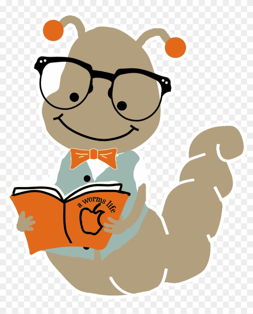 Book Nerd Sticker - Cartoon #938281