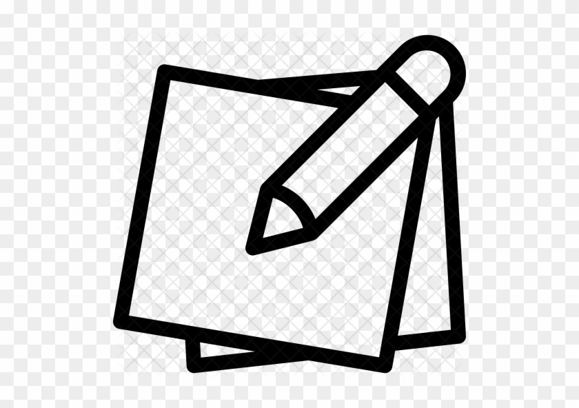 Edit Sticky Notes Icon - Edit White Png #938342