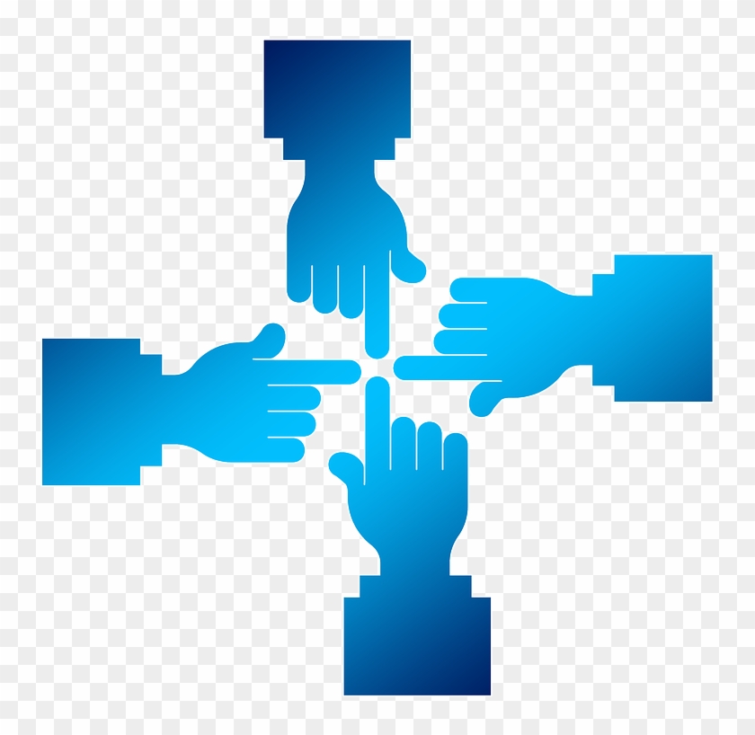 Hands Finger Touch Team Png Image - Finger #938388