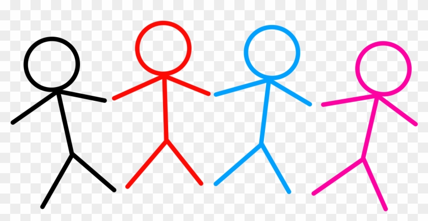 File - Friendly Stickman - Svg - Wikimedia Commons - 4 Stickman #938754