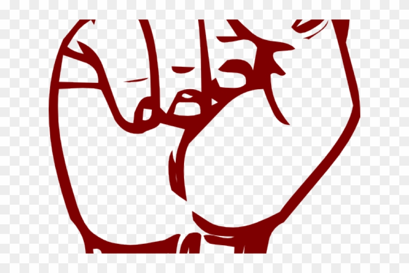 Punch Clipart Closed Hand - Sign Language Letter S #938802
