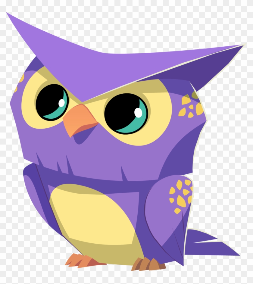 Purple And Yellow Owl - Purple And Yellow Owl #939180