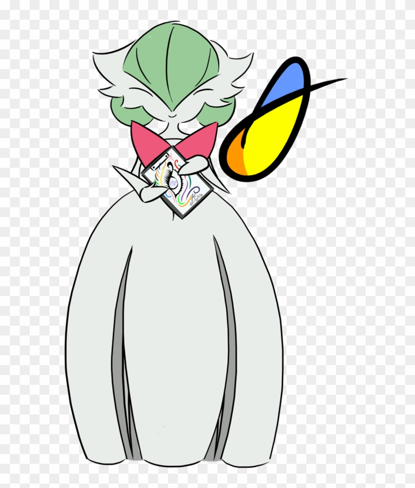 Mega Gardevoir Holding A Picture By Archiefirefly - Cartoon #939189