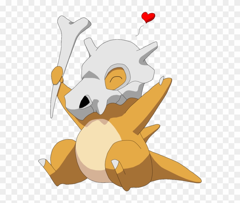 Cute Cubone By Charmingwolfnikki On Deviantart - Drawing #939551