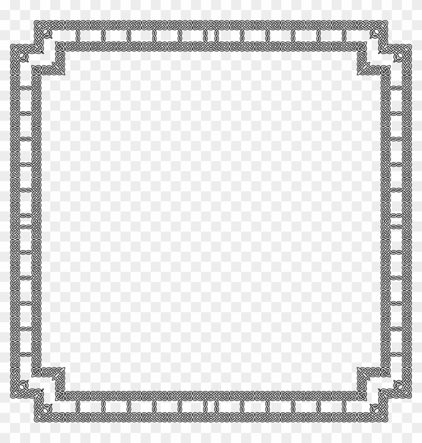 Celtic Knot Frame 4 - Starwars Birthday Invitations Printable #939884