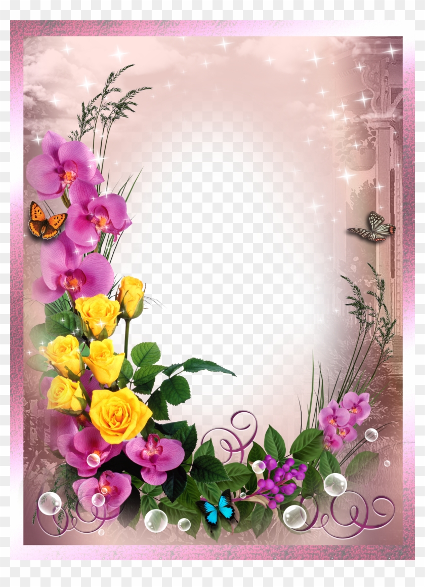 Beautiful Printable Frame Hd - Hd Photo Frame Png #939935