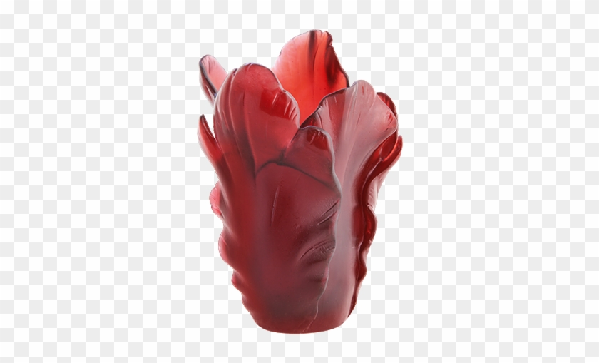 Red Small Tulip Vase - Red Small Tulip Vase #939955