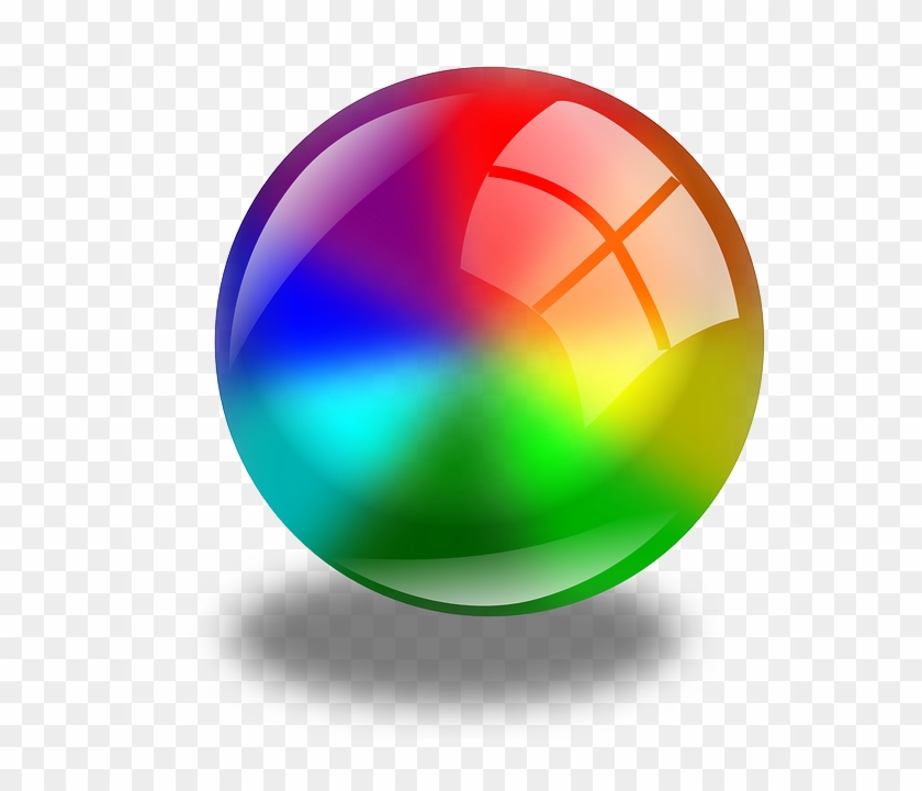Orbs Clipart Sphere - Color Ball #940294