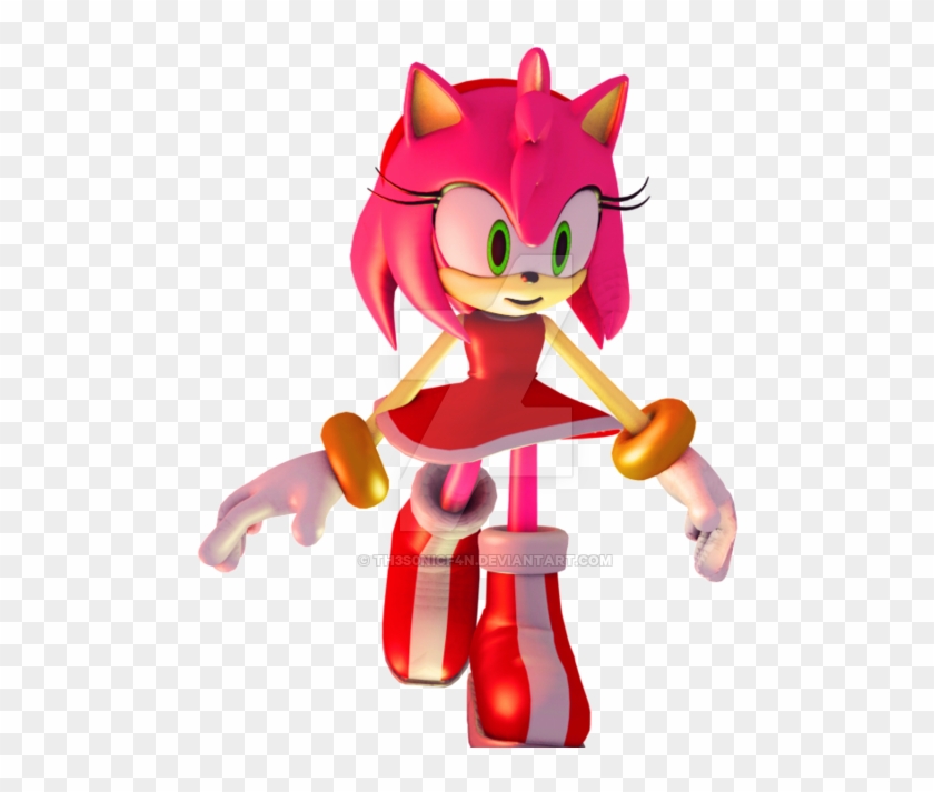 Amy Rose Render By Th3s0nicf4n - Gmod Amy Rose Playermodel #940339