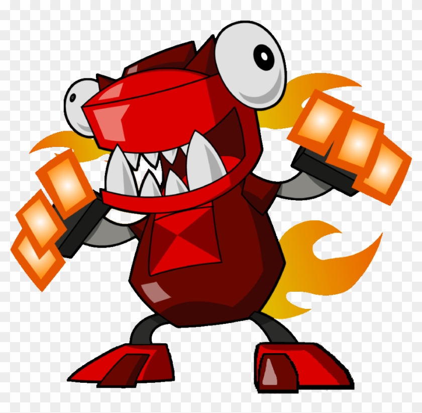 Infernites Max Vector By Thedrksiren - Mixels Series 1 Infernites #940881