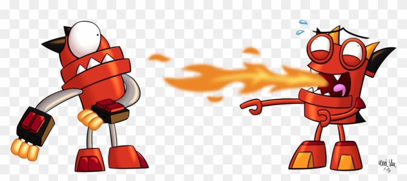 Vulk And Burnard By Katonator - Mixels Vulk #941022