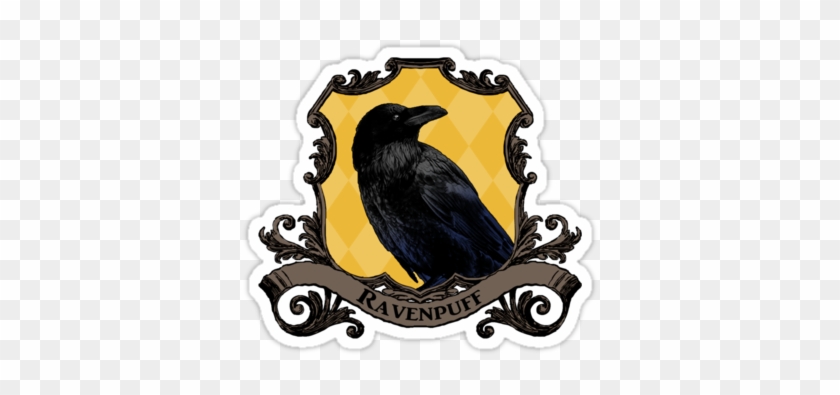 Ravenpuff House Crest » Par Sedatedartist - Gryffinclaw & Ravendor #941209