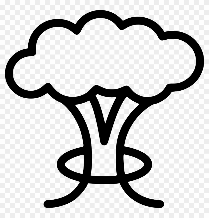 Mushroom Cloud Comments - Mushroom Cloud Icon Vector #941555