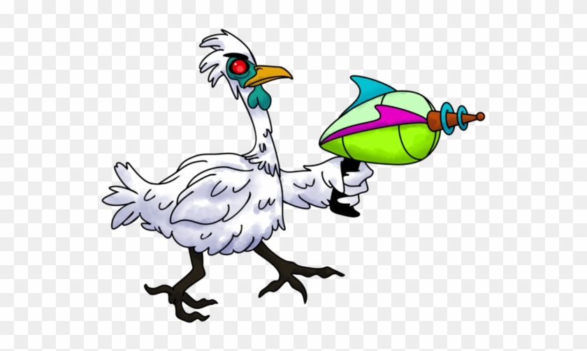 Cn Collab Chicken From Outer Space By Wickfield - The Chicken From Outer Space #941818