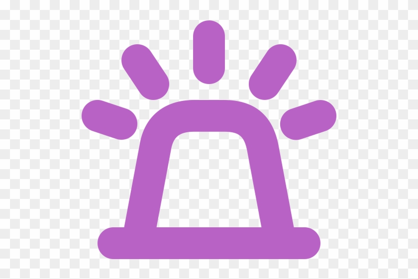 Warning Clipart Alert - Alert Purple Png #941960