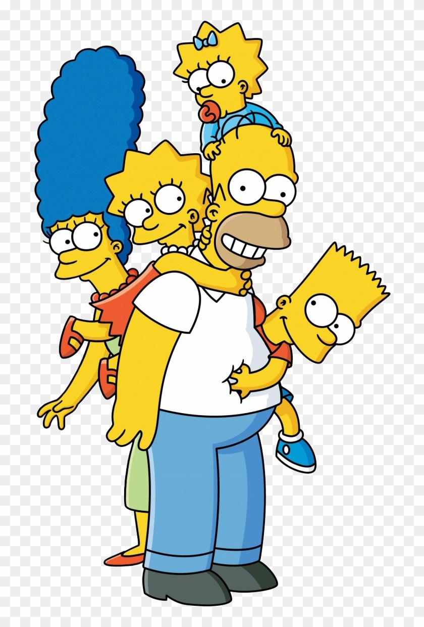 Homer Simpson Marge Simpson Lisa Simpson Bart Simpson - Simpson Family #942012