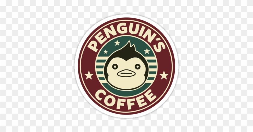 Penguins Coffee By Braden Stevenson - Ride Catalog Doctor Who 3 Pack Dalek, Skarobucks, And #942623